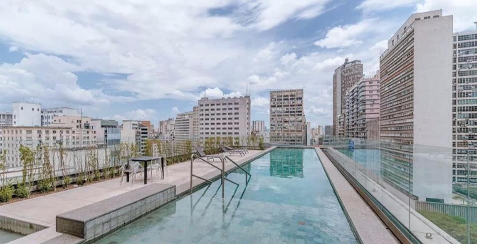 Appartamento Loft Com Piscina, Academia, 100 Metros Do Metro San Paolo Esterno foto